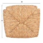 ΨΑΘΑ ΑΠΟ SEAGRASS ΓΙΑ ΞΥΛΙΝΗ ΚΑΡΕΚΛΑ ΚΑΦΕΝΕΙΟΥ- 39Χ34,5Χ2,5εκ.(πάχος) HM5097.11 - Image 2