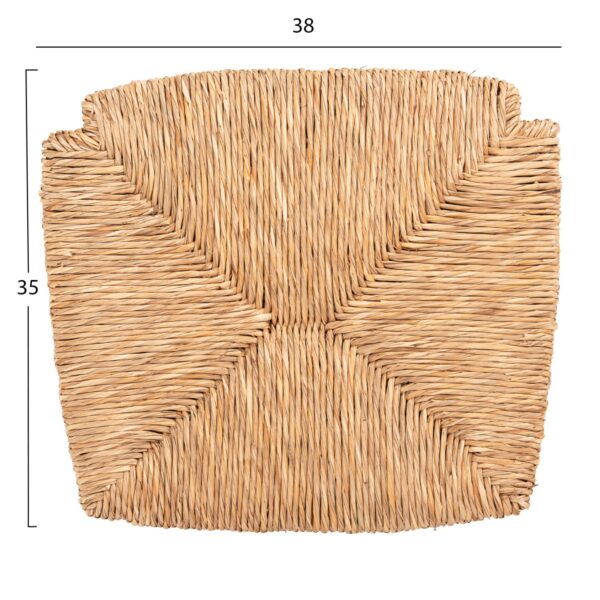 ΨΑΘΑ ΑΠΟ SEAGRASS ΓΙΑ ΞΥΛΙΝΗ ΚΑΡΕΚΛΑ ΚΑΦΕΝΕΙΟΥ- 39Χ34,5Χ2,5εκ.(πάχος) HM5097.11 - Image 2