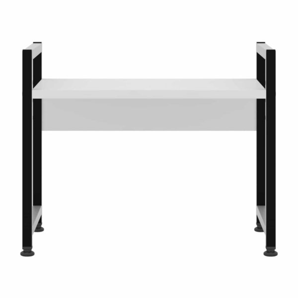 ΡΑΦΙ ΠΑΓΚΟΥ ΚΟΥΖΙΝΑΣ BECKO HM18219.01 ΜΕΛΑΜΙΝΗ ΣΕ ΛΕΥΚΟ-ΜΑΥΡΟ ΜΕΤΑΛΛΟ 53x35x41Υεκ. - Image 3