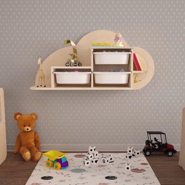 ΣΥΡΤΑΡΙΕΡΑ ΤΟΙΧΟΥ SANI HM18227.03 ΞΥΛΟ ΣΗΜΥΔΑΣ-ΛΕΥΚΑ P.E. ΣΥΡΤΑΡΙΑ 98x22,5x48,5Υεκ. - Image 3