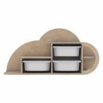 ΣΥΡΤΑΡΙΕΡΑ ΤΟΙΧΟΥ SANI HM18227.03 ΞΥΛΟ ΣΗΜΥΔΑΣ-ΛΕΥΚΑ P.E. ΣΥΡΤΑΡΙΑ 98x22,5x48,5Υεκ. - Image 4