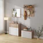 ΣΕΤ ΕΙΣΟΔΟΥ 4ΤΜΧ DIONNE HM21057 ΜΕΛΑΜΙΝΗ ΣΕ ΣΟΝΑΜΑ-ΛΕΥΚΟ - Image 2