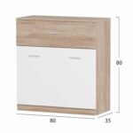 ΣΕΤ ΕΙΣΟΔΟΥ 4ΤΜΧ DIONNE HM21057 ΜΕΛΑΜΙΝΗ ΣΕ ΣΟΝΑΜΑ-ΛΕΥΚΟ - Image 3