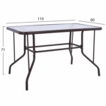 ΣΕΤ ΕΞ.ΧΩΡΟΥ 5ΤΜΧ MAG HM21034 ΤΡΑΠΕΖΙ ADAM & 4 ΠΤΥΣΣΟΜΕΝΕΣ ΚΑΡΕΚΛΕΣ-ΚΑΦΕ - Image 2