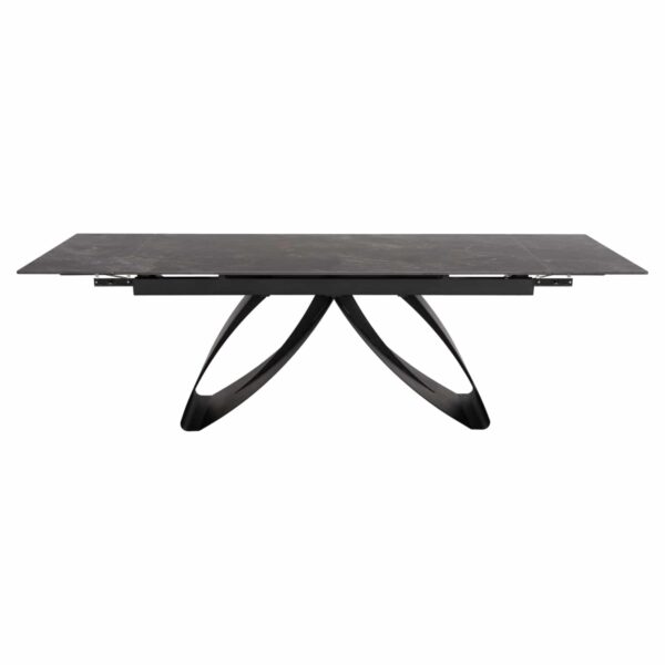 ΣΕΤ ΤΡΑΠΕΖΑΡΙΑΣ 7ΤΜΧ TEGATT HM21043 ΠΤΥΣΣΟΜΕΝΟ ΤΡΑΠΕΖΙ ΜΕ 6 ΠΟΛΥΘΡΟΝΑΚΙΑ ΓΚΡΙ - Image 6