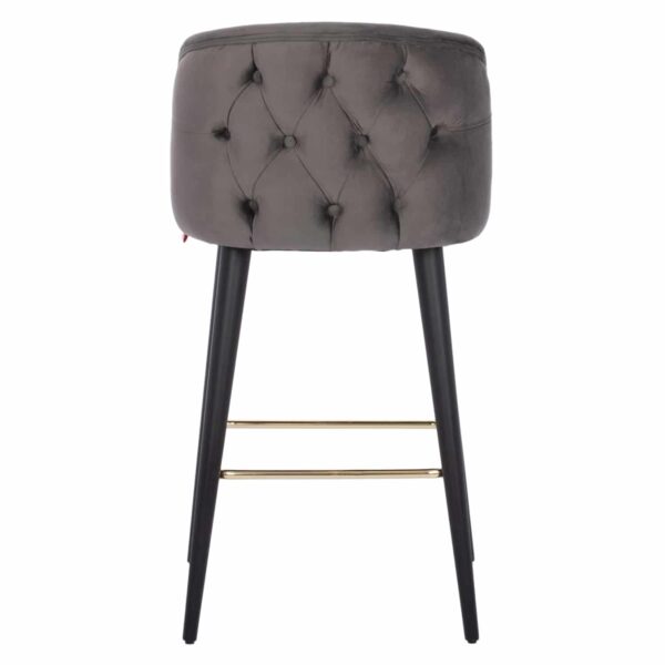 ΣΚΑΜΠΟ MARCELLO ΕΠΑΓΓΕΛΜΑΤΙΚΟ HM9280.01 ΒΕΛΟΥΔΟ ΓΚΡΙ ΜΕ ΞΥΛΙΝΟ 50x49,5x101,5Υεκ. - Image 6