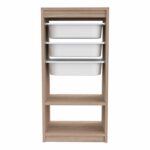 ΣΥΡΤΑΡΙΕΡΑ SANI HM18198.03 ΜΕΛΑΜΙΝΗ SONAMA-ΛΕΥΚΑ ΣΥΡΤΑΡΙΑ P.E. 45,5x30x92Υ - Image 3