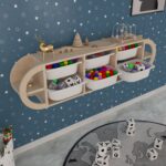 ΣΥΡΤΑΡΙΕΡΑ ΤΟΙΧΟΥ SANI HM18228.03 ΞΥΛΟ ΣΗΜΥΔΑΣ & 6 ΛΕΥΚΑ ΣΥΡΤΑΡΙΑ P.E. 126x26x33Υεκ. - Image 4