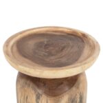 ΤΡΑΠΕΖΙ ΒΟΗΘΗΤΙΚΟ LOKI HM9899 ΜΑΣΙΦ ΞΥΛΟ SUAR ΣΕ ΦΥΣΙΚΟ Φ30x46Υεκ. - Image 4