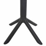 ΤΡΑΠΕΖΙ ΠΟΛΥΠΡΟΠΥΛΕΝΙΟΥ ΣΤΡΟΓΓΥΛΟ TERRIN HM6124.20 ΓΚΡΙ Φ61x77Υεκ. - Image 5