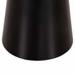 ΤΡΑΠΕΖΙA ΣΑΛΟΝΙΟΥ 2ΤΜΧ BENG HM9920 ΜΕΤΑΛΛΟ ΕΜΑΓΙΕ TOP-ΒΑΣΗ ΜΑΤ-ΜΑΥΡΟ Φ50 & Φ40 εκ. - Image 6