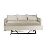 ISLAND ΚΑΝΑΠΕΣ 3ΘΕΣΙΟΣ ΜΕ ΑΠΟΣΥΡΟΜΕΝΟ ΥΦΑΣΜΑ ΚΑΙ ΜΗΧΑΝΙΣΜΟ ΜΕ ΣΤΡΩΜΑ BEIGE ΑΝΟΙΧΤΟ ASTI1 230x90x76 01-3513 - Image 2