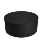 TUBE COFFEE TABLE ΜΑΥΡΟ 100x100x41 04-1104