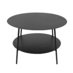 SIMPLE COFFEE TABLE ΜΑΥΡΟ 60x60x40 04-1123