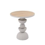 UP : DOWN 40,5 SIDE TABLE ΛΕΥΚΟ ΦΥΣΙΚΟ 40.5x40.5x45 04-1148
