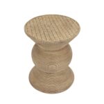 RIBBONS SIDE TABLE ΦΥΣΙΚΟ 39.5x39.5x50 04-1165