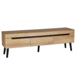 GRIF TV STAND ΦΥΣΙΚΟ 160x40x50 05-0752