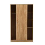 KEY ΝΤΟΥΛΑΠΑ 2ΠΟΡΤΕΣ ΦΥΣΙΚΟ 120x50x200 06-0121 - Image 2