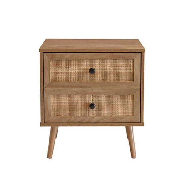 AMMOS ΚΟΜΟΔΙΝΟ 2ΣΥΡΤΑΡΙΑ ΦΥΣΙΚΟ ΜΕ RATTAN 50x39x54.8 09-1233 - Image 4