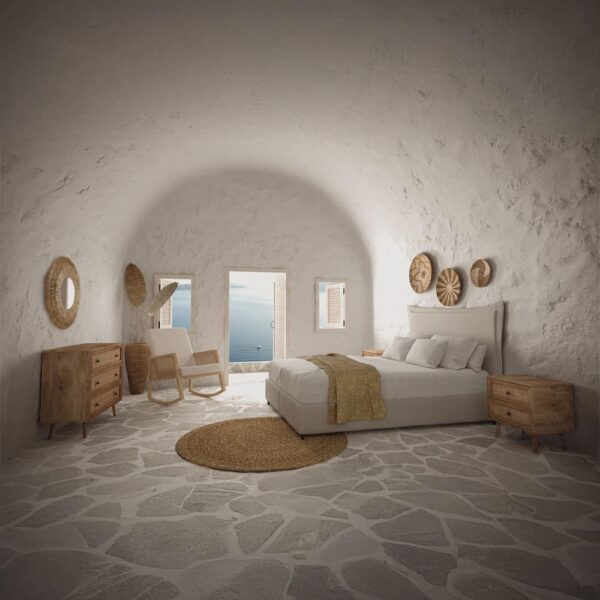 AMMOS ΣΥΡΤΑΡΙΕΡΑ 3ΣΥΡΤΑΡΙΑ ΦΥΣΙΚΟ ΜΕ RATTAN 90x39x79 09-1234 - Image 2