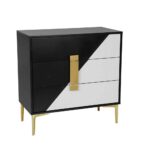 NEW YORK ΣΥΡΤΑΡΙΕΡΑ 3ΣΥΡΤΑΡΙΑ ΛΕΥΚΟ ΜΑΥΡΟ 80x40x80 09-1962