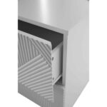 MEZZA LUNA ΣΥΡΤΑΡΙΕΡΑ 4ΣΥΡΤΑΡΙΑ ΛΕΥΚΟ 85x45x107 09-1963 - Image 5