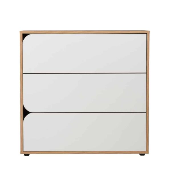 SMILE ΣΥΡΤΑΡΙΕΡΑ SONOMA ΛΕΥΚΟ 80x39.5x80 09-1982 - Image 2