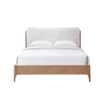 LORDY ΚΡΕΒΑΤΙ (ΓΙΑ ΣΤΡΩΜΑ 160x196cm) CREAM 207.5x177x103.5 09-2033 - Image 4