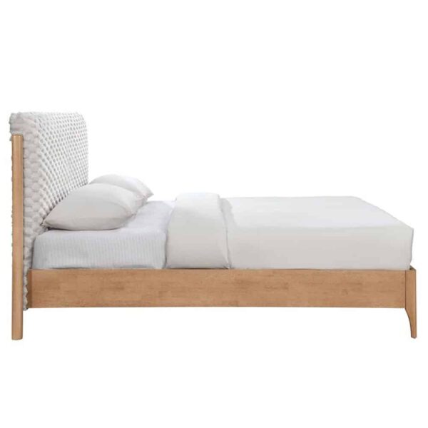 LORDY ΚΡΕΒΑΤΙ (ΓΙΑ ΣΤΡΩΜΑ 160x196cm) CREAM 207.5x177x103.5 09-2033 - Image 5