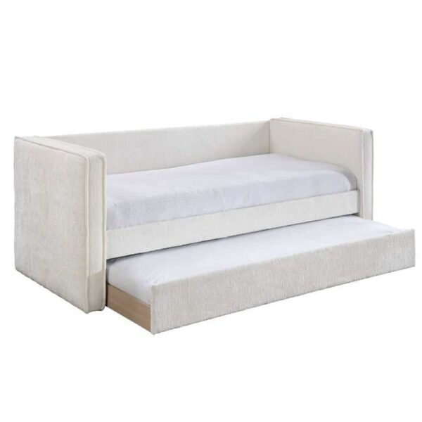 CALMO ΚΑΝΑΠΕΣ ΚΡΕΒΑΤΙ (ΓΙΑ ΣΤΡΩΜΑ 90x190cm) CREAM 222x99x84.2 09-2035 - Image 4