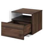 DOBLE ΚΟΜΟΔΙΝΟ 1ΠΟΡΤΑ ΚΑΡΥΔΙ ΛΕΥΚΟ 46x40x43 09-2047 - Image 2