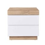 CASA ΚΟΜΟΔΙΝΟ 2ΣΥΡΤΑΡΙΑ ΛΕΥΚΟ ΦΥΣΙΚΟ 50x50x50 09-2049 - Image 3