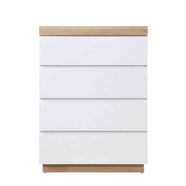 CASA ΣΥΡΤΑΡΙΕΡΑ 4ΣΥΡΤΑΡΙΑ ΛΕΥΚΟ ΦΥΣΙΚΟ 80x50x110 09-2050 - Image 3