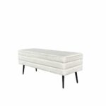 SLICES ΣΚΑΜΠΟ ΜΕ ΑΠΟΘ/ΚΟ ΧΩΡΟ ΛΕΥΚΟ 110x40x44 16-0801 - Image 2