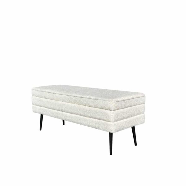 SLICES ΣΚΑΜΠΟ ΜΕ ΑΠΟΘ/ΚΟ ΧΩΡΟ ΛΕΥΚΟ 110x40x44 16-0801 - Image 2