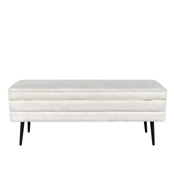 SLICES ΣΚΑΜΠΟ ΜΕ ΑΠΟΘ/ΚΟ ΧΩΡΟ ΛΕΥΚΟ 110x40x44 16-0801 - Image 3