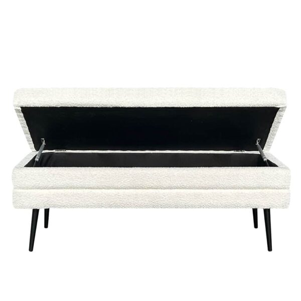 SLICES ΣΚΑΜΠΟ ΜΕ ΑΠΟΘ/ΚΟ ΧΩΡΟ ΛΕΥΚΟ 110x40x44 16-0801 - Image 4