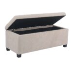 TIP ΣΚΑΜΠΟ ΜΕ ΑΠΟΘ/ΚΟ ΧΩΡΟ BEIGE 102x42x40 16-0812 - Image 3