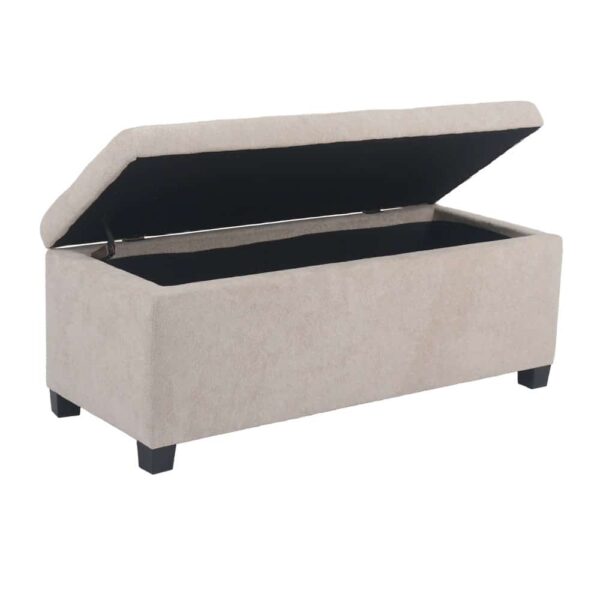 TIP ΣΚΑΜΠΟ ΜΕ ΑΠΟΘ/ΚΟ ΧΩΡΟ BEIGE 102x42x40 16-0812 - Image 3