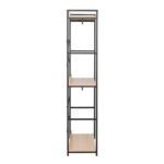 XENIA ΝΤΟΥΛΑΠΑ ΦΥΣΙΚΟ ΜΑΥΡΟ 60x40x200 18-0017 - Image 4