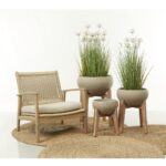 SALSA ΠΟΛΥΘΡΟΝΑ ΜΑΞΙΛΑΡΙ BEIGE 74.5x73x75.8 22-0056 - Image 2