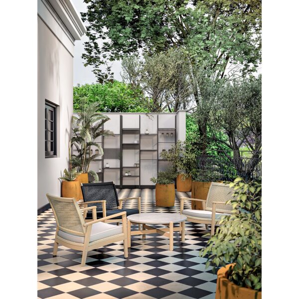 SALSA ΠΟΛΥΘΡΟΝΑ ΜΑΞΙΛΑΡΙ BEIGE 74.5x73x75.8 22-0056 - Image 3