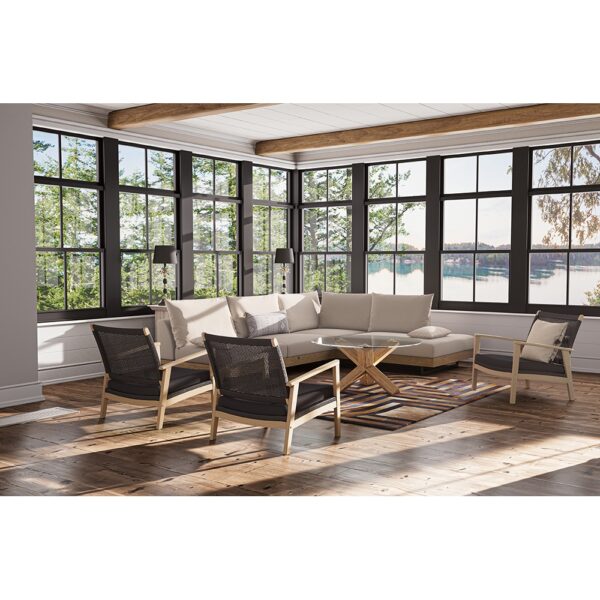 SALSA ΠΟΛΥΘΡΟΝΑ ΜΑΞΙΛΑΡΙ ΜΑΥΡΟ 74.5x73x75.8 22-0057 - Image 3