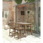 TOUJOUR ΤΡΑΠΕΖΙ BAR ΦΥΣΙΚΟ 131.5x70x90 22-0223 - Image 2