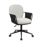 POST ΚΑΡΕΚΛΑ ΓΡΑΦΕΙΟΥ ΓΚΡΙ ΜΑΥΡΟ 55x59x93 25-0739