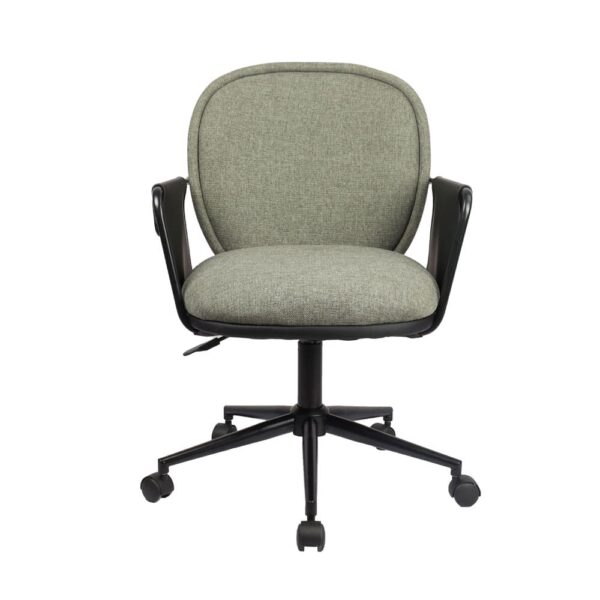 POST ΚΑΡΕΚΛΑ ΓΡΑΦΕΙΟΥ ΛΑΔΙ ΜΑΥΡΟ 55x59x93 25-0740 - Image 3