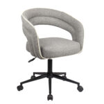 LA LUNA ΚΑΡΕΚΛΑ ΓΡΑΦΕΙΟΥ ΓΚΡΙ 59x56.5x87.5 25-0743