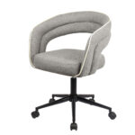 LA LUNA ΚΑΡΕΚΛΑ ΓΡΑΦΕΙΟΥ ΓΚΡΙ 59x56.5x87.5 25-0743 - Image 3