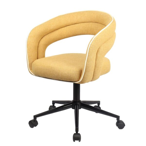 LA LUNA ΚΑΡΕΚΛΑ ΓΡΑΦΕΙΟΥ ΜΟΥΣΤΑΡΔΙ 59x56.5x87.5 25-0744 - Image 4