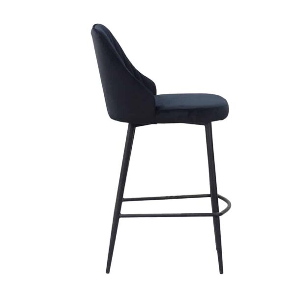 KING ΣΚΑΜΠΟ BAR ΜΑΥΡΟ 44x53x95 26-0056 - Image 2